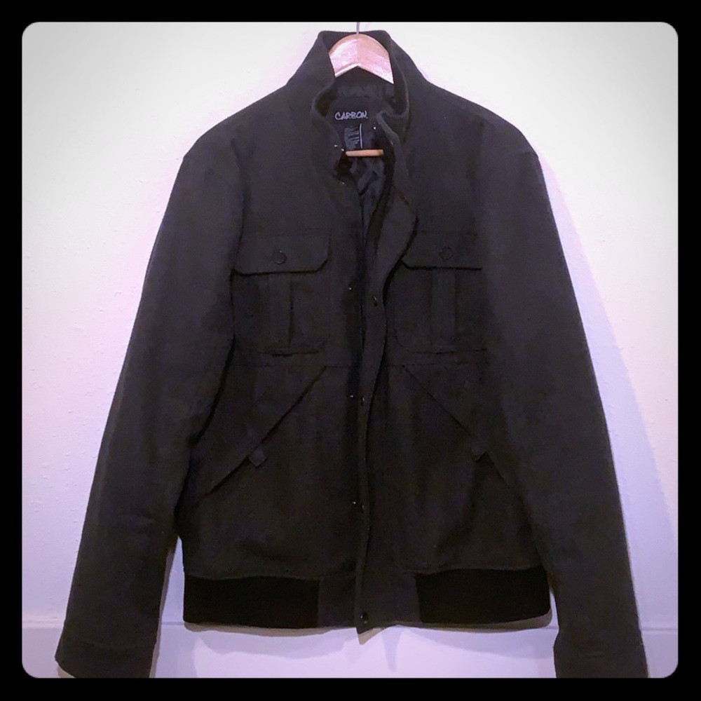 Men’s Wool Bomber Jacket